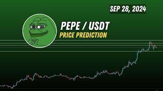 Pepe ( Pepe ) coin price prediction | Pepe crypto bounce back ?  crypto signals Sep 28, 2024