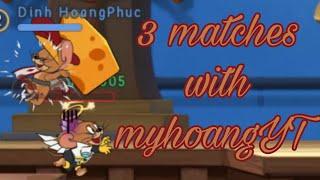 Tom and Jerry Chase 3 matches with @myhoangYT