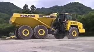 Komatsu articulated dump truck HM400