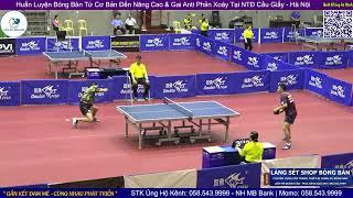 Nguyễn Anh Tú vs Nguyễn Đức Tuân | Trận 4 - Bán Kết Đồng Đội Giải Bóng Bàn Các Đội Mạnh 2024