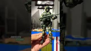 GIJoe HALO JUMPER Classified QUICK LOOK Superhero Toy Figure Review