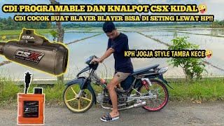 PASANG CDI BUAT BLAYER2 DAN CEK SOUND KNALPOT CSX KIDAL DI KPH JOGJA STYLE 200CC!!