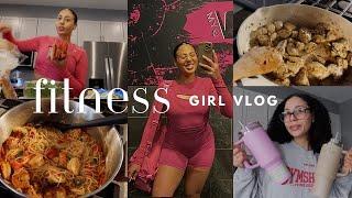 VLOG  $200 grocery haul as a single girl meal prep with me & new stanley cup