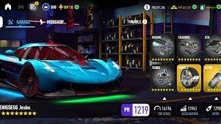 NFS no limit best top speed 590++ km/h hack mod unlimited gold and money 2022 koenigsegg jesko