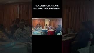 மதுரை Webinar ல் கலந்து கொண்ட அனைவருக்கும் வாழ்த்துக்கள்.CREATE YOUR OWN RULES!! #tradingevent #nse