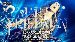 MARTY FRIEDMAN - Tornado Of Souls / Kaze Ga Fuiteru (Live In Santiago / 13-06-2025)