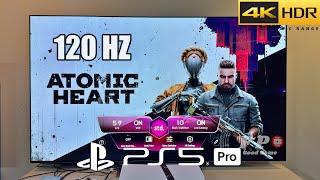 Atomic Heart PS5 Pro Gameplay With LG Oled TV 4K (120HZ Mode)