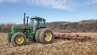 Field Cultivating! Oat Seedbed Preparation