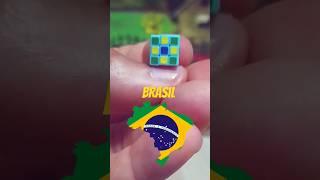  #BRASIL no Cubo de 1cm