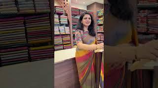 Designer Multi Colour Georgette Sarees | TTDS1013 | templedesigner.com | #saree