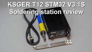 Testing the KSGER T12 STM32 V3.1S soldering station