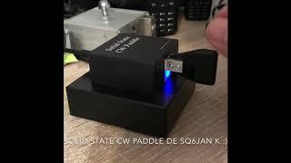 Solid State CW Paddle test - SQ6JAN