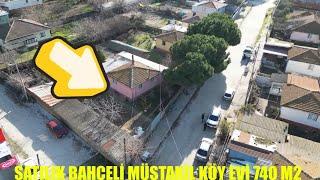 Satılık Bahçeli Müstakil Köy Evi 740 m2 içinde 3+1 120 m2 Müstakil Ev