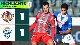 Cremonese-Brescia 1-1 | MONCINI al 96' fissa il pari nel derby dell'Oglio | HIGHLIGHTS Serie BKT