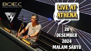 DJ FREDY LIVE AT ATHENA 20 DESEMBER 2024 MALAM SABTU