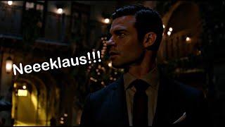 Elijah Mikaelson saying "Neeeklaus!"