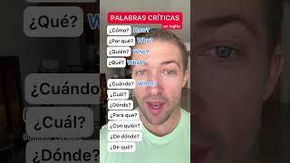 LAS PALABRAS MÁS BÁSICAS EN INGLÉS