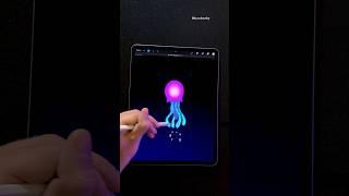 New Jellyfish Animation in Procreate 🪼 #procreate #animation