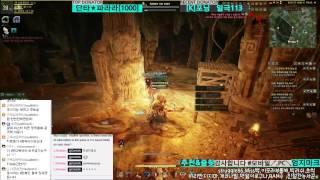 [단타TV] 검은사막 37~39렙때 추천 파밍장소.카프라스 동굴[방어구스톤.기타템등]  [BLACK DESERT : Farming spot of lvl 37~39]