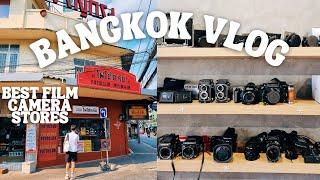 Bangkok Travel Vlog  Vintage Film Camera Stores in Bangkok, Street Food + Shopping Haul (2022)