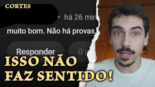 20 minutos dando bronca em comentaristas do canal