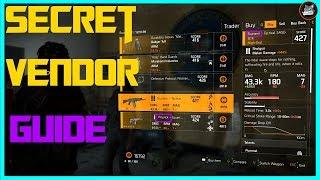 The Division 2 | Secret Vendor Guide