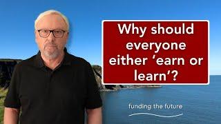 Labour only cares about people who are earning or learning