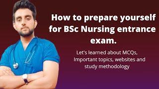 How to prepare for BSc Nursing exams in Urdu and Hindi || Mcqs, topics & websites for preparation