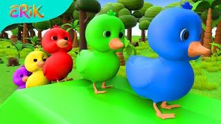 Five Little Ducks | Kids Songs | BluLoo Nursery Rhymes & Kids Songs