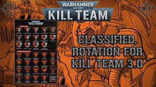 Kill Team Classified, Rotation for 3rd Edition