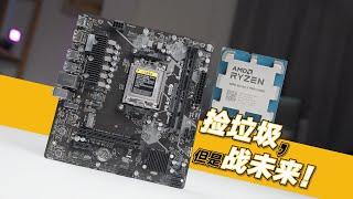 【闲鱼战记】最便宜的AM5 CPU装飞牛OS怎么样？——映泰B650MS2-E + AMD 7300G