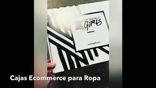 CAJAS ECOMMERCE PARA ROPA  PACKAGING ONLINE REAL (Mostramos como son las cajas para Tiendas Online)