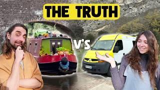 NARROWBOAT LIFE or VAN LIFE? Which is BETTER!?