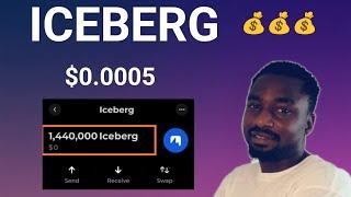 ICEBERG AIRDROP ALLOCATION :HURRY UP TO CLAIM YOUR TOKEN :TOTAL SUPPLY 50bn : prediction 0.0005