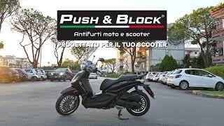 Antifurto Blocca Cavalletto per Scooter Push&Block