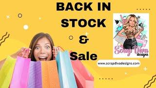 SCRAP DIVA DESIGNS | BACK IN STOCK | & SALE