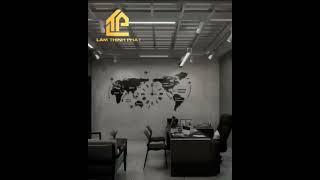 Phương án Văn phòng Mộc được Lâm Thịnh Phát thiết kế cho công ty BigSun Groups tại TP Cần Thơ