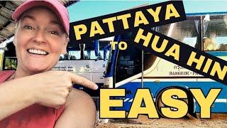 BUS from PATTAYA to HUA HIN Our HONEST review