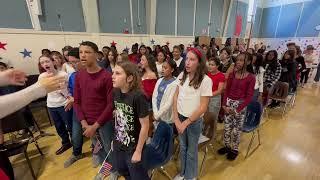 Stoughton Middle School's Veterans Day 2024 Assembly