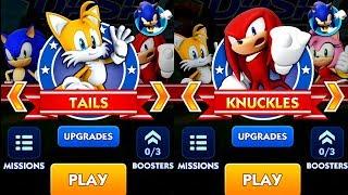 Sonic Dash TAILS VS KNUCKLES Android iPad iOS Gameplay HD