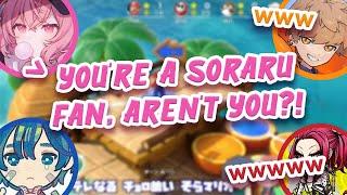 Araki, nqrse, Meychan, and Soraru - Mario Party Highlights【 あらなるめい】【Utaite/Aranarumey Eng Sub】