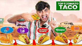 Trying Top 5 Zomato Taco Brands