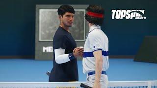 Top Spin 2K25 - Playing Against John McEnroe!!