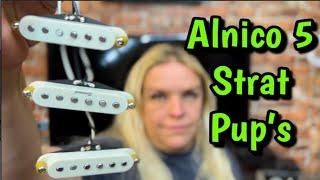 How To WIND YOUR OWN STRATOCASTER Pickups!! 3 Phat Alnico 5 Single coils!!!