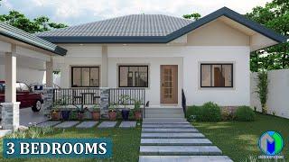 3 Bedroom House Design - 10x8m (80sqm)