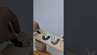 marble Run Race ASMR Wooden Wave Course Colorful Marbles #marblerun #marblerunrace #asmr