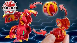 How To Fold BAKUGAN: Battle Planet Toys - Dragonoid, Nillious, Trox & MORE Bakugan Toys