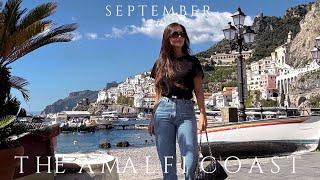 THE AMALFI COAST IN SEPTEMBER VLOG | Alessandra Rosa