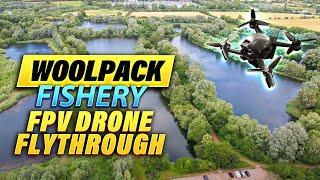  Aerial Tour of The Woolpack Fishery in Godmanchester, Cambridgeshire - swimbooker: The Flythrough