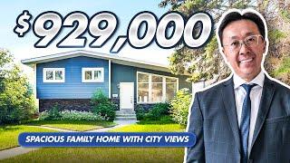 Ultimate Family Home in Calgary? Spacious Family Home in Charleswood with Unique City Views | Tour